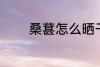 桑葚怎么晒干 桑葚如何晒干