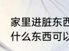 家里进脏东西放什么 家里进脏东西放什么东西可以挡住