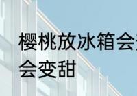 樱桃放冰箱会变甜吗 樱桃放冰箱会不会变甜