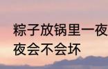 粽子放锅里一夜会坏吗 粽子放锅里一夜会不会坏