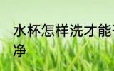 水杯怎样洗才能干净 水杯如何洗更干净