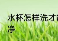 水杯怎样洗才能干净 水杯如何洗更干净