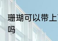 珊瑚可以带上飞机吗 珊瑚能带上飞机吗