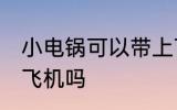 小电锅可以带上飞机吗 小电锅能带上飞机吗