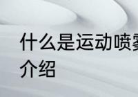 什么是运动喷雾水杯 运动喷雾水杯的介绍