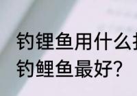 钓锂鱼用什么打窝最好 用什么打窝料钓鲤鱼最好？
