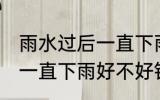 雨水过后一直下雨好钓鱼吗 雨水过后一直下雨好不好钓鱼