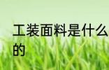 工装面料是什么样的 工装面料是啥样的