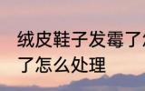 绒皮鞋子发霉了怎么办 绒面鞋子发霉了怎么处理